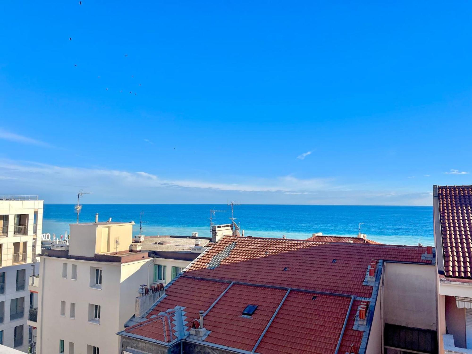 Apartmán "Le Rooftop Des Rivages" Immense Terrasse, Centre Menton Exteriér fotografie